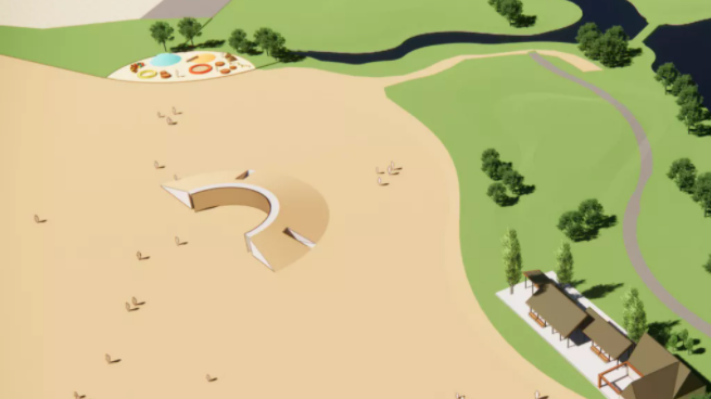 爱莲湾热点 | 社区新地标正有序建设中(图3) 爱莲湾热点 | 社区新地标正有序建设中(图3)
